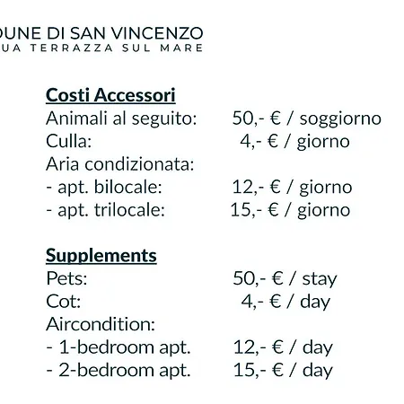 Le Dune Ground Floor - Futura Cav * San Vincenzo
